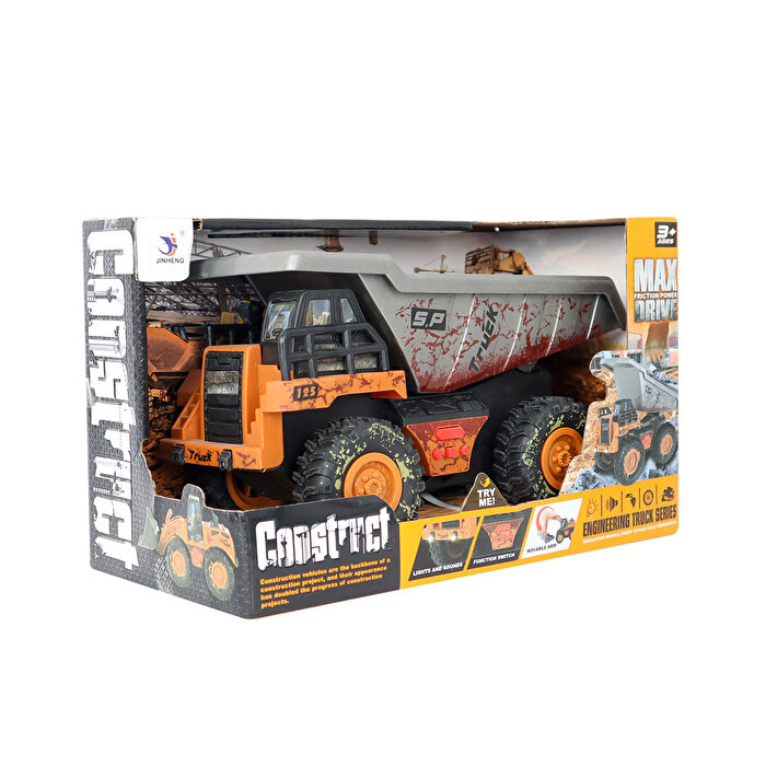 Sesli Işıklı Pilli Eğlenceli Taşıyıcı Kamyon