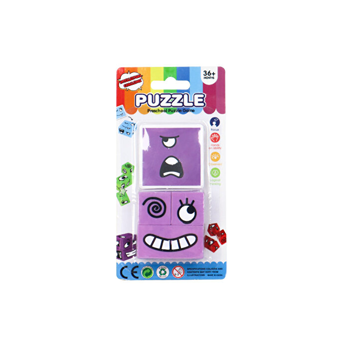 Rubik Emoji Puzzle Mor