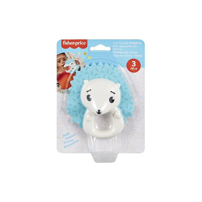 Fisher Price Eğlenceli Dostlar Dişlik ve Çıngıraklar Hold and Jingle Hedgehog HKD72