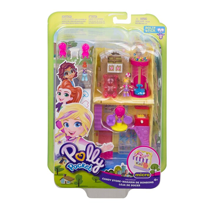 Polly Pocket Pollyville Mağazaları Şeker Dükkanı (GKL57)