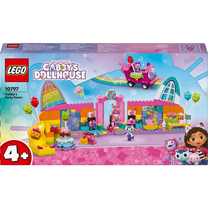 LEGO Gabby's Dollhouse Gabby'nin Parti Odası 10797