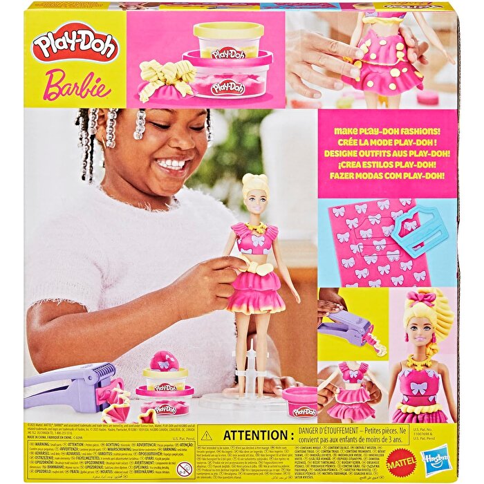 Play Doh Barbie Fırfırlar ve Fiyonklar seti G31566