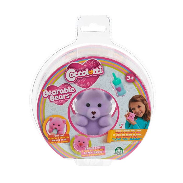 Coccolotti Sevimli Ayıcıklar Figür Mor