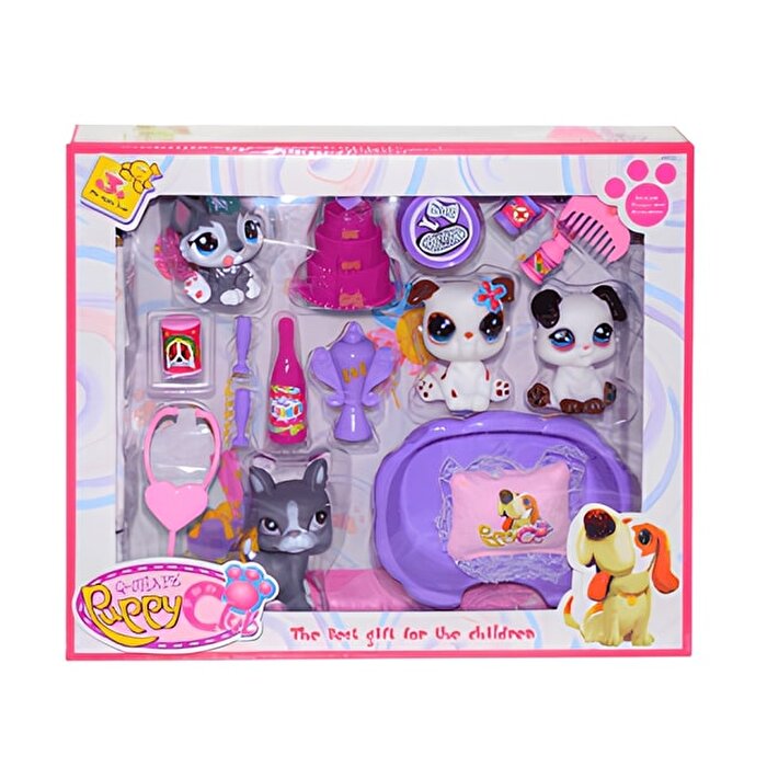 Kutuda 4'lü Miniş Seti Lucky