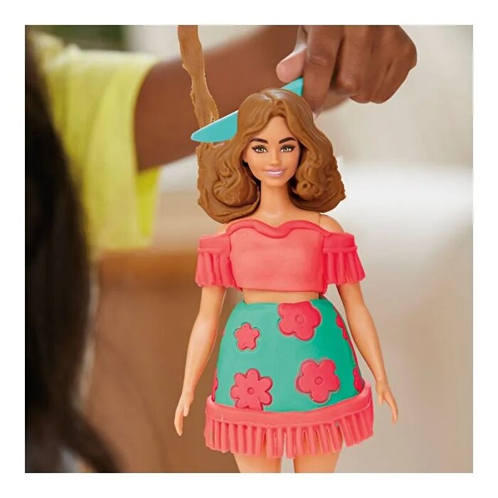 Play Doh Barbie Çiçekli ve Püsküllü Seti G1360