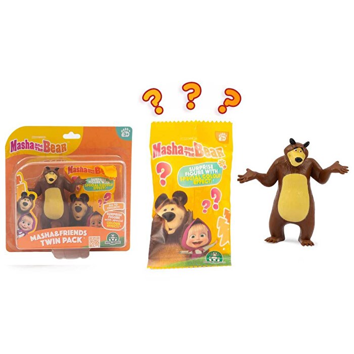 Masha ile Koca Ayı 2’li Figür Paketi Koca Ayı