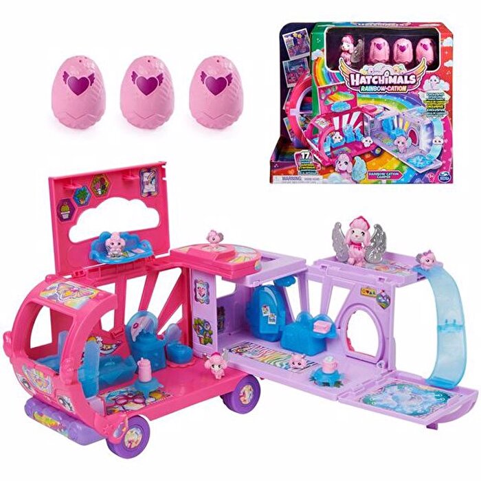 Hatchimals Dönüşen Gökkuşağı Karavanı