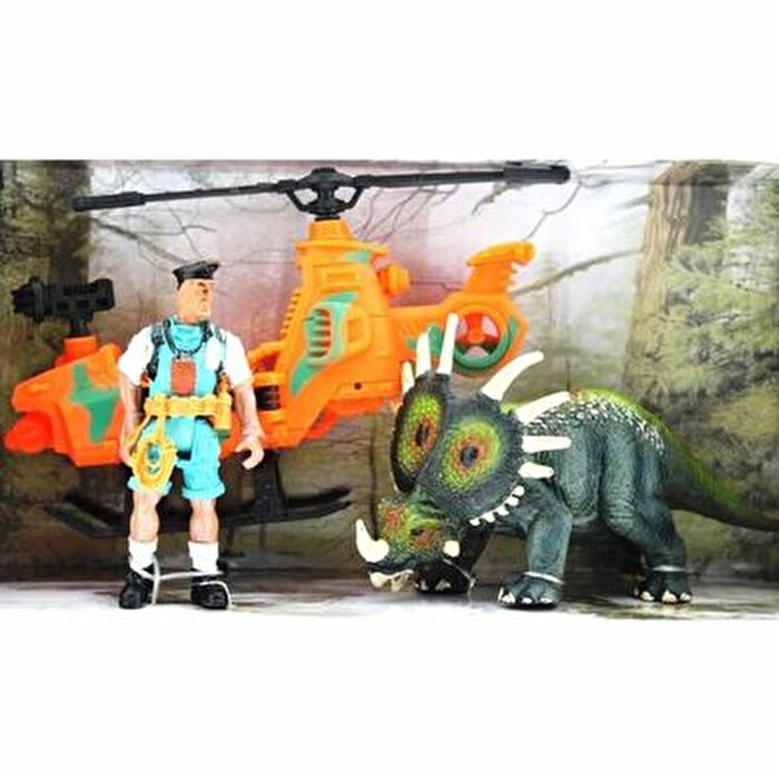 Dinazor Avcısı Helikopter ve Figür G124-46