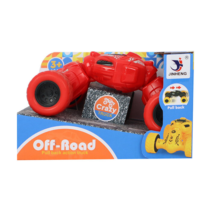 Çek Bırak Teleskopik Araba Kırmızı