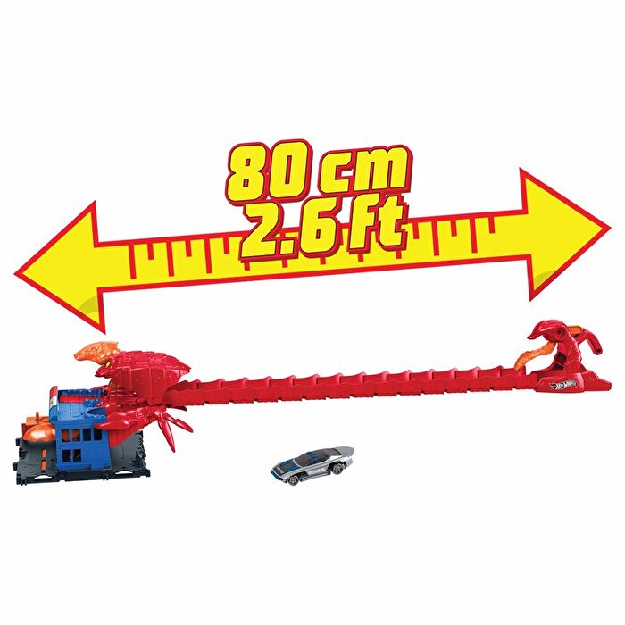 Hot Wheels Düşman Yaratıklar Oyun Seti Polis Karakolu HDR32