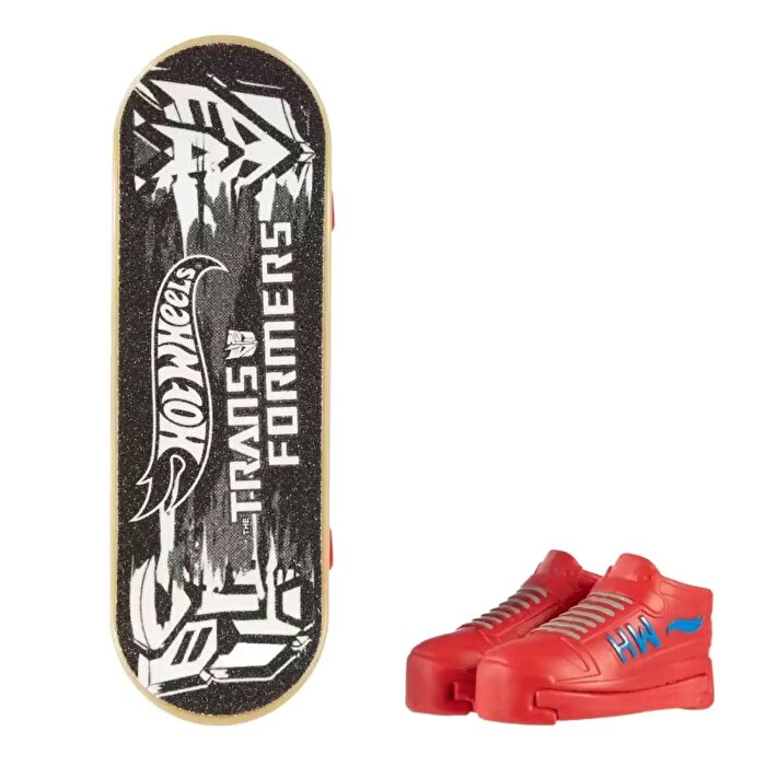 Hot Wheels Skate Parmak Kaykay ve Ayakkabı Paketleri Optimus HVK40