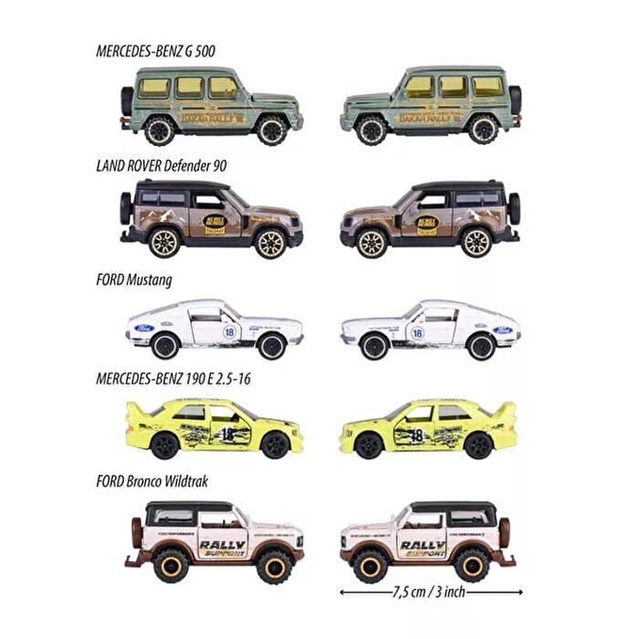 Majorette CastHeads Serisi 5'li Koleksiyon Paketi