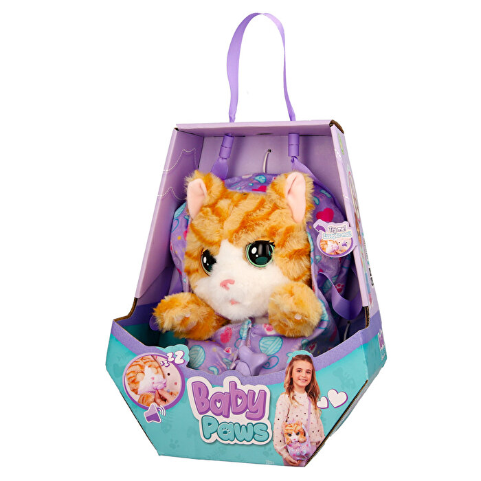 Baby Paws Sesli Kedi Peluş 20 Cm Peluş W2-921139IM