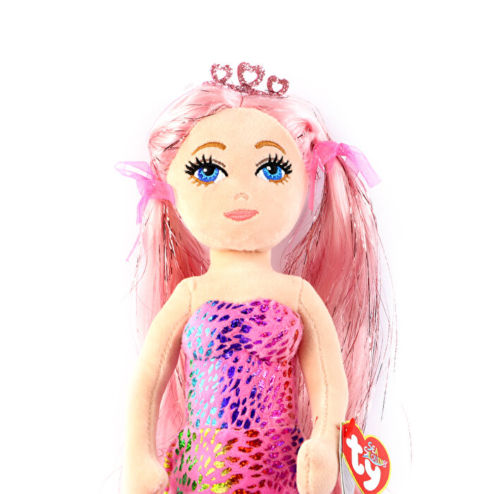 Ty Işıltılı Pembe Deniz Kızı Cora 33 cm