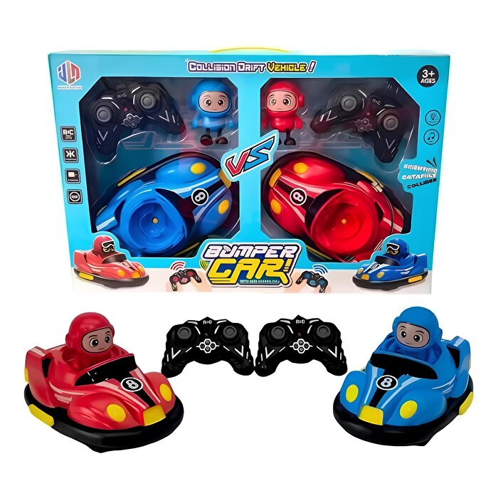 Şarjlı Uzaktan Kumandalı Çarpışan Arabalar