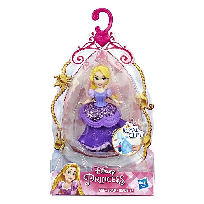 Disney Prenses Klipsli Mini Figür Rapunzel (E4863)
