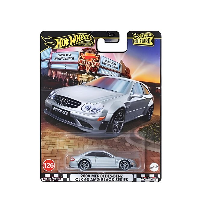 Hot Wheels Boulevard Premi̇um Arabalar 2008 Mercedes Benz CLK 63 AMG Black Series JBL07