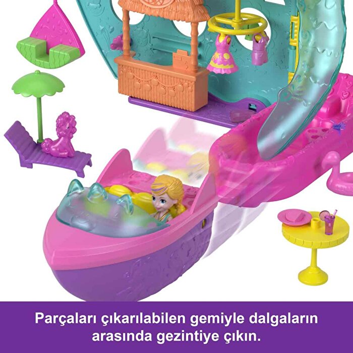 Polly Pocket Unicorn Dream Cruıse Oyun Seti HWP26