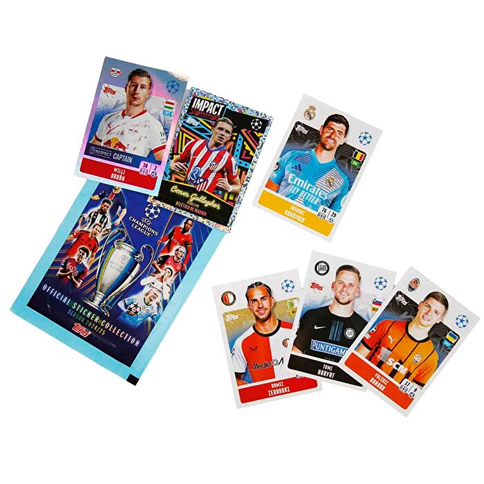 UEFA Şampiyonlar Ligi 2024/2025 Sezonu Çıkartma Paketi