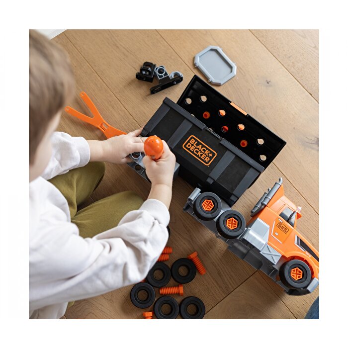 Smoby Black+Decker Alet Çantalı Vinçli Kamyon