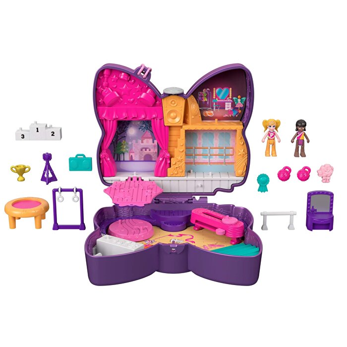 Polly Pocket ve Maceraları Oyun Setleri Sparkle Stage HCG17