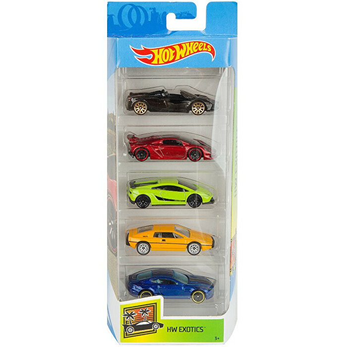 Hot Wheels Beşli Araba Seti FYL17