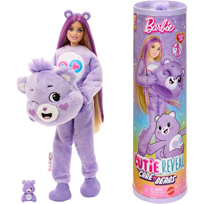Barbi̇e Cuti̇e Reveal Care Bear Seri̇si̇ JCN94