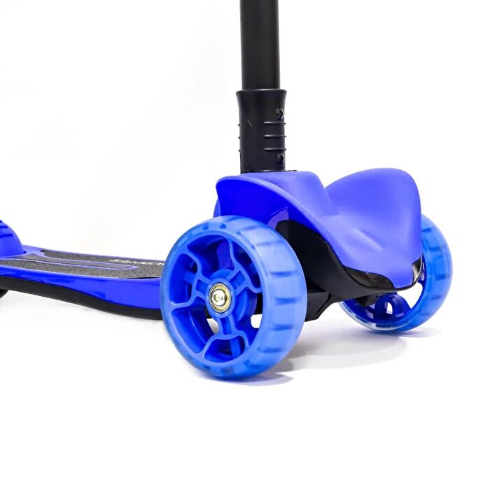 Mega Flash Işıklı Scooter Mavi