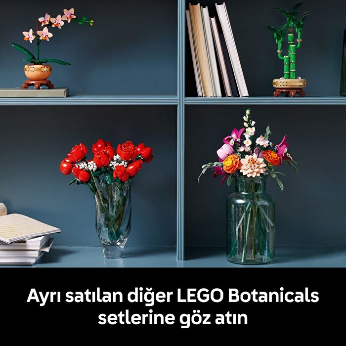 LEGO Botanicals Pembe Çiçek Buketi 10342