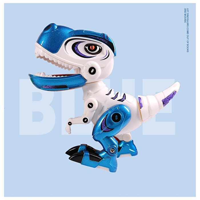 Işıklı ve Sesli Die Cast Mavi Dinozor