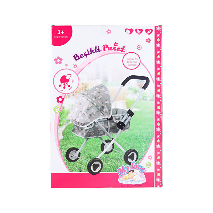 Babydoll My Love Beşikli Puset Gri