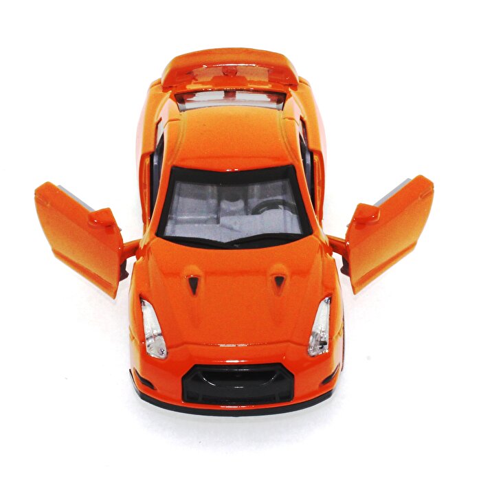 Diecast Sesli Işıklı Arabalar - Turuncu