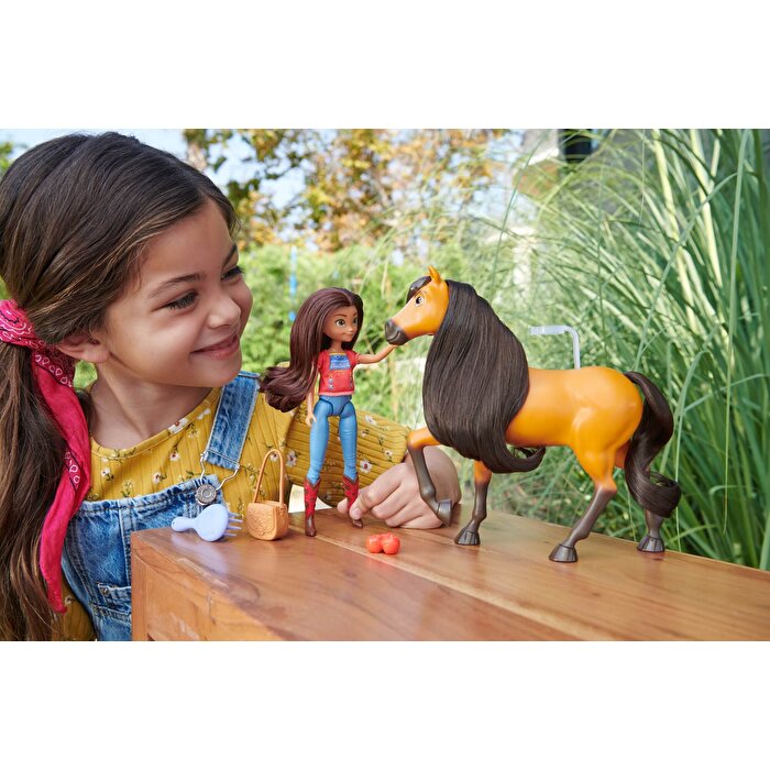 Spirit Bebek ve Güzel Atı Serisi - Lucky ve atı Spirit HFB89