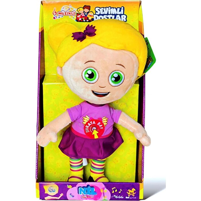 Müzikli Sevimli Dostlar Nil Peluş