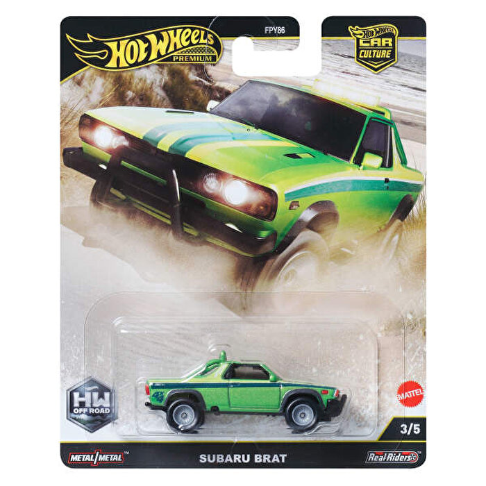 Hot Wheels Car Culture Premium Arabalar Subaru Brat JBK72