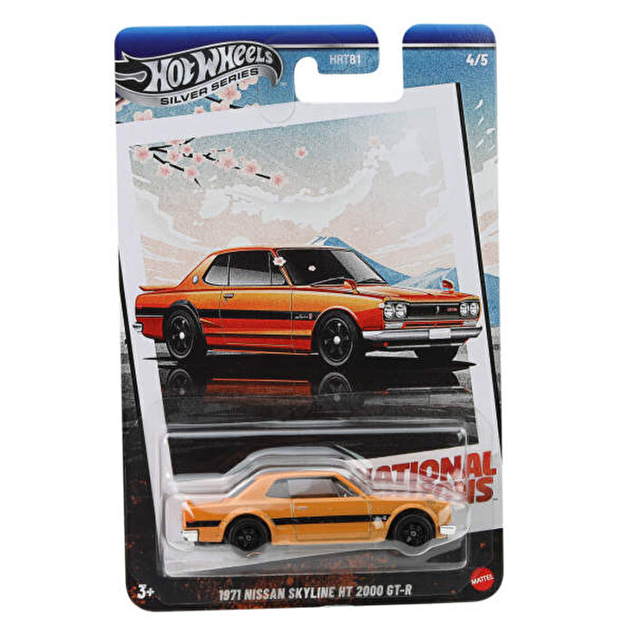 Hot Wheels Vintage Premium Arabalar 1971 Nissan Skyline HT 2000 GT-R JBY89