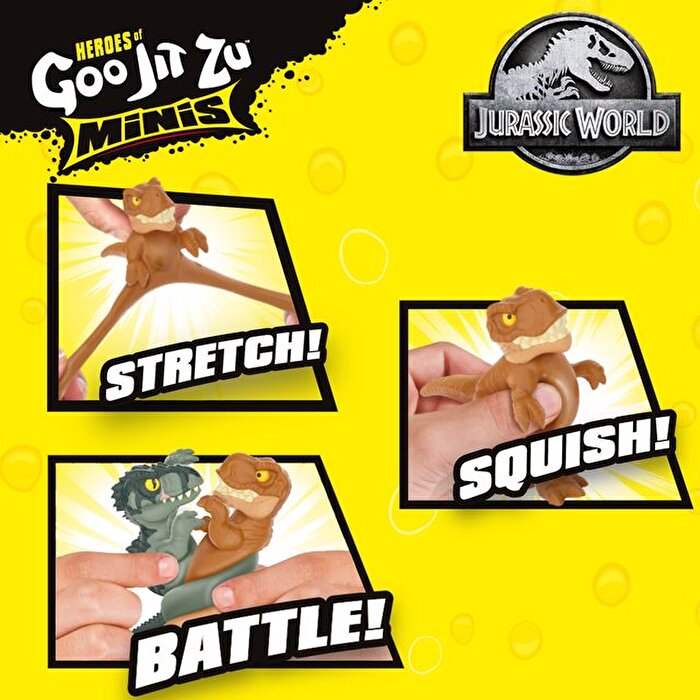 Goojitzu Mini Jurassic World T-Rex Amber