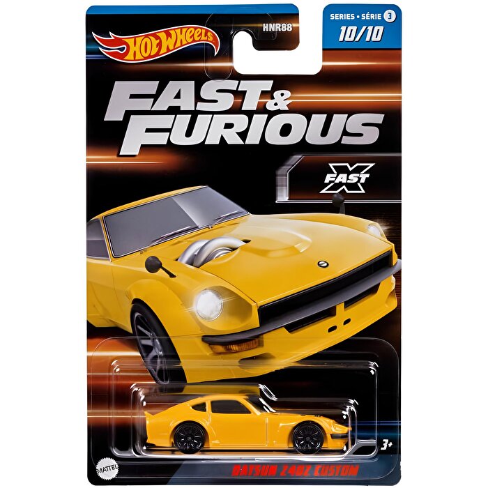 Hot Wheels Fast & Furious Temalı Arabalar Datsun Z402 Custom HNT20