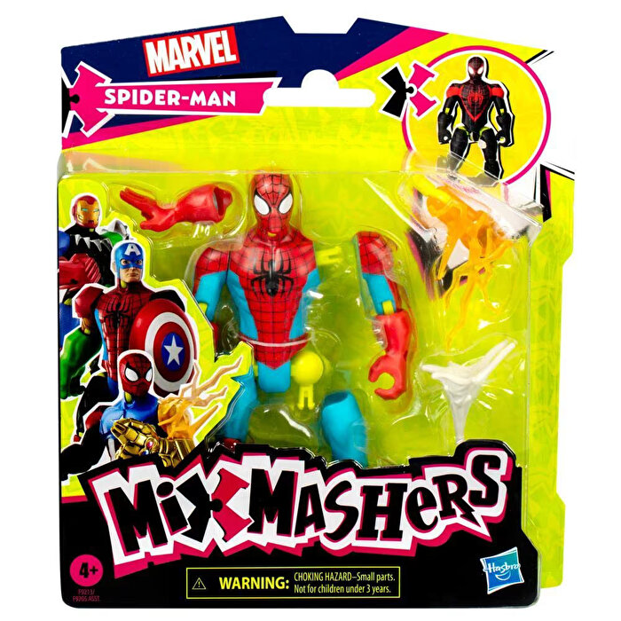 Marvel MixMashers Karıştır ve Eşleştir Aksiyon Figürü Spider Man F9205
