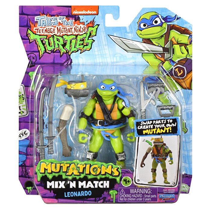 TMNT Mix'n Match Leonardo Figürü 11 Cm