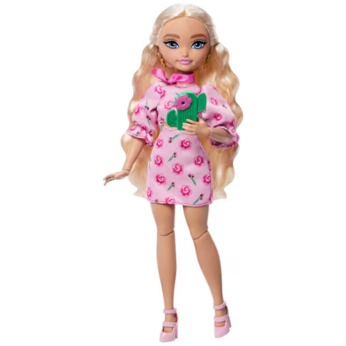 Barbie Dream Besties Festival Kombinleri Barbie Malibu Bebek ve Aksesuarları Seti JGH87