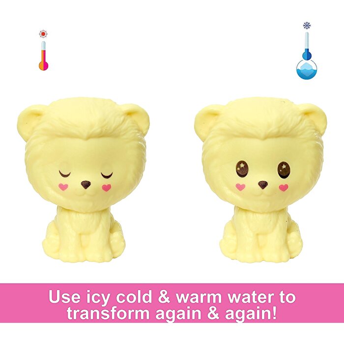 Barbie Cutie Reveal Bebekler Chelsea Sevimli Kostümler Serisi Aslan HKR21