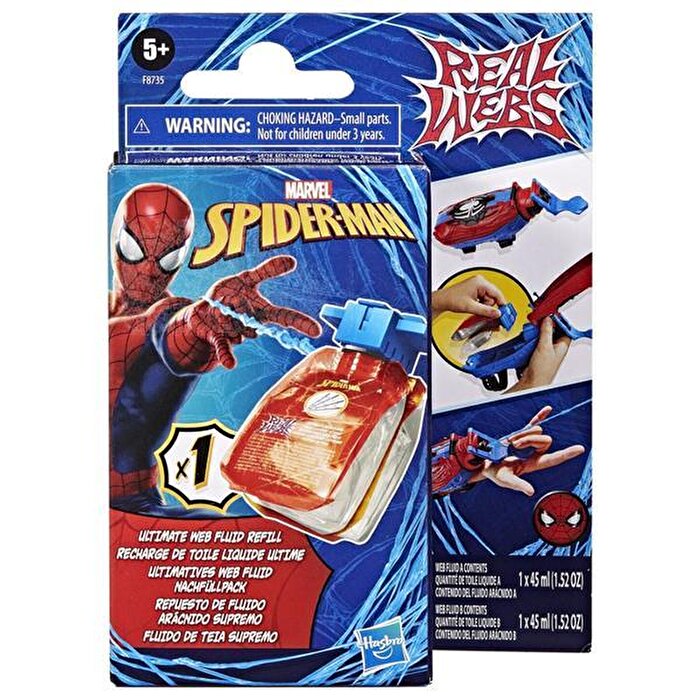 Spiderman Su Fırlatıcı Yedek Paket F8735