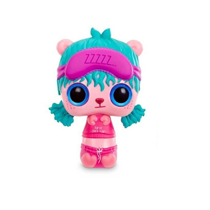 Pop Pop Sürpriz Saçlar 3'ü 1 Arada Turkuaz Saçlı Mor Bandanalı