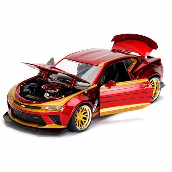 Marvel Iron Man 2016 Chevy Camaro Ss 1:24