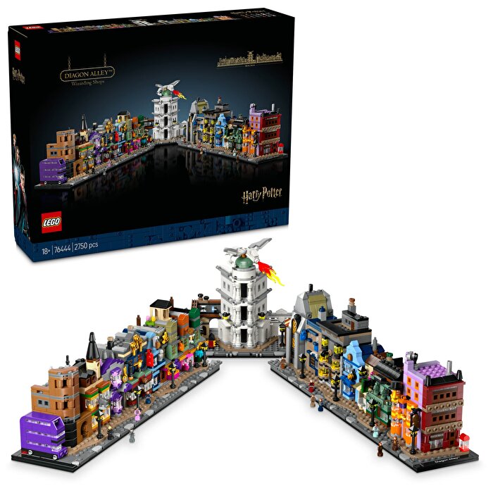 LEGO Harry Potter Diagon Yolu Büyücü Mağazaları 76444