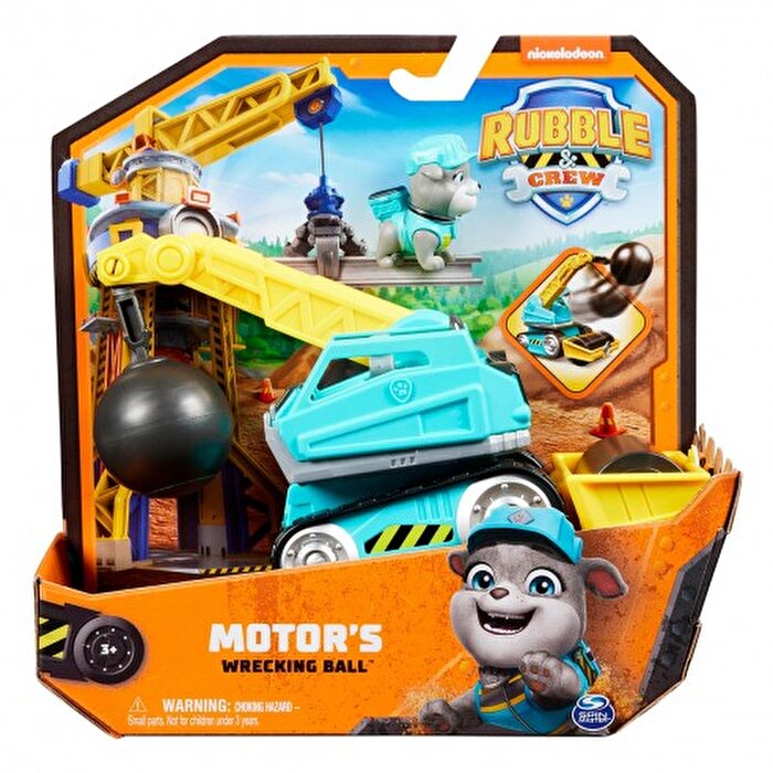 Paw Patrol Rubble & Crew Motors Wrecking Ball