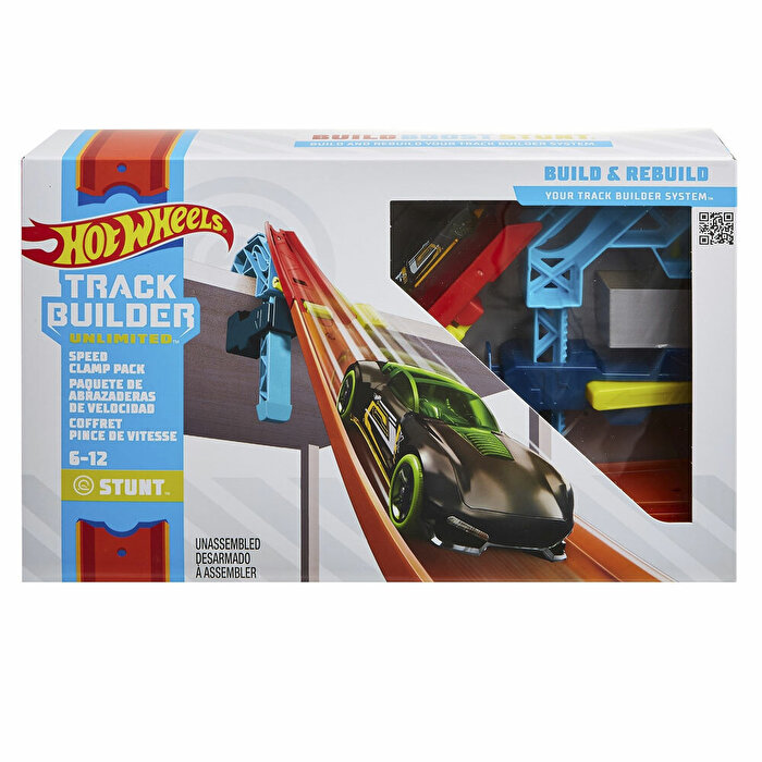 Hot Wheels Track Builder Tasarla ve Yeniden Oluştur Serisi Hız Kıskacı Paketi GLC92