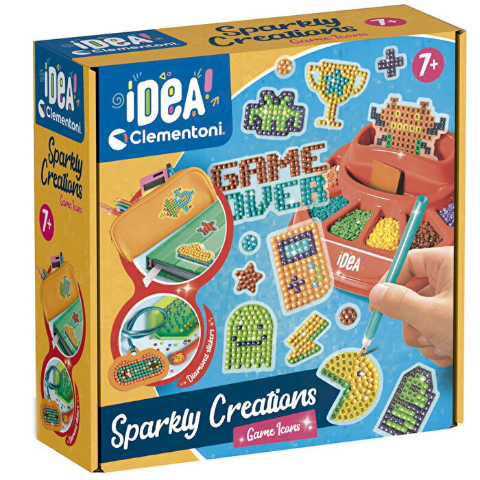 Clementoni Idea Sparkly Creations Oyun Simgeleri