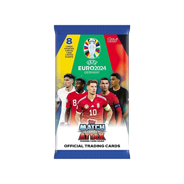 Topps UEFA Euro 2024 Match Attax Kart Paketi